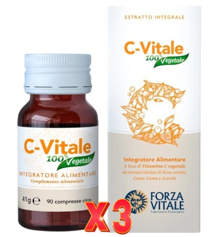 Pack de 3 unidades C-Vitale 90 Comprimidos Forza Vitale