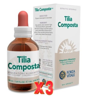 Pack de 3 unidades Tilia Composta 50 Ml Forza Vitale