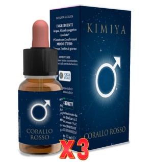 Pack de 3 unidades Corallo Rosso Kimiya 10 Ml Forza Vitale