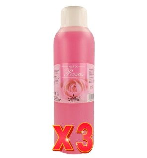 Pack de 3 unidades Agua De Rosas 1L Jellybell