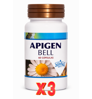 Pack de 3 unidades Apigenbell 60 Cápsulas Jellybell