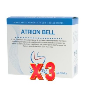 Pack de 3 unidades Atrion Bell 30 Sticks De 3 G Jellybell