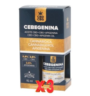 Pack de 3 unidades Cebegenina 15 Ml Jellybell