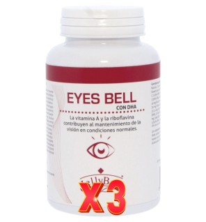 Pack de 3 unidades Eyesbell 60 Cápsulas Jellybell