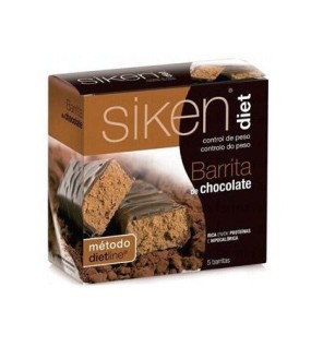 Siken Diet Barrita Chocolate 5 Uds. Siken
