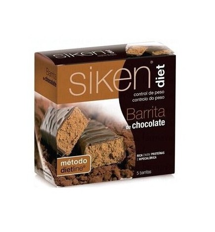 Siken Diet Barrita Chocolate 5 Uds. Siken