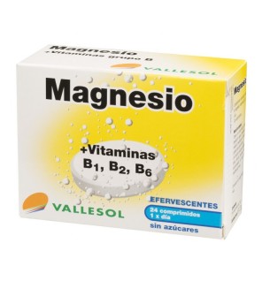 Vallesol Eferv. Magnesio+Vitb Vallesol