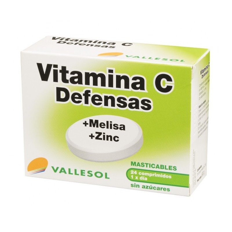 Vallesol Vit.C+Melisa+Zn 24Comp. Vallesol Vallesol Vit.C+Melisa+Zn 24Comp. Vallesol