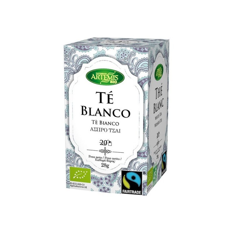 Artemis Té Blanco 20 Bolsitas Artemis