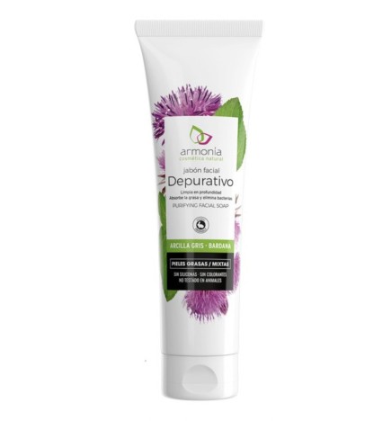 Armonia Jabon Facial Arcilla Gris 150 Armonia