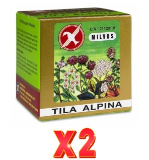 Pack de 2 unidades Milvus Tila Alpina 10 Filtros Milvus