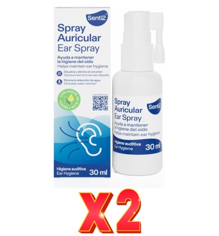 Pack de 2 unidades Senti2 Spray Auricular 30Ml Senti2