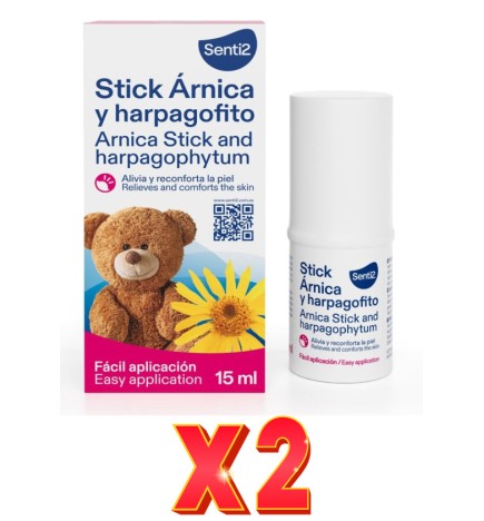 Pack de 2 unidades Senti2 Stick Arnica Y Harpagofito 15Ml Senti2