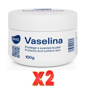 Pack de 2 unidades Senti2 Vaselina 100Gr Senti2