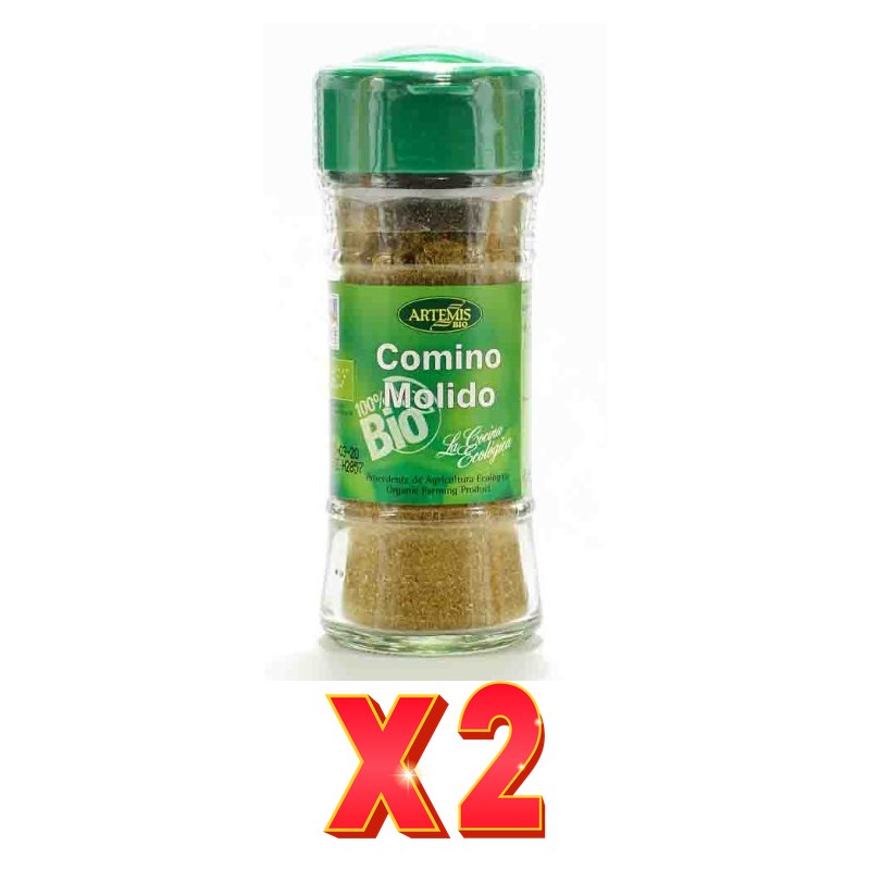 Pack de 2 unidades Artemis Comino Molido 30 G Especia Artemis