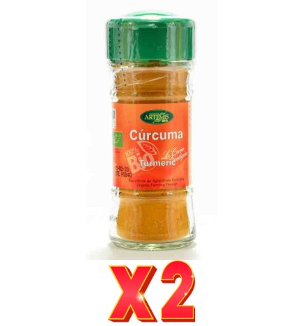 Pack de 2 unidades Artemis Cúrcuma 30 G Especia Artemis