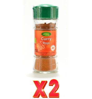 Pack de 2 unidades Artemis Curry Rojo 28 G Especia Artemis