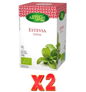 Pack de 2 unidades Artemis Estevia 20 Bolsitas Artemis