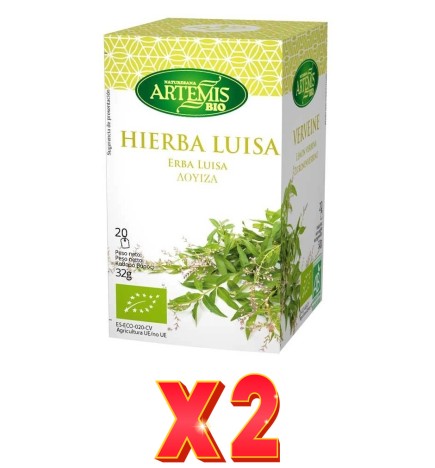Pack de 2 unidades Artemis Hierba Luisa 20 Bolsitas Artemis