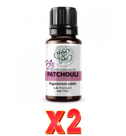 Pack de 2 unidades Herbes Del Moli Ac. E. Patchouli Eco 10Ml Herbes Del Moli