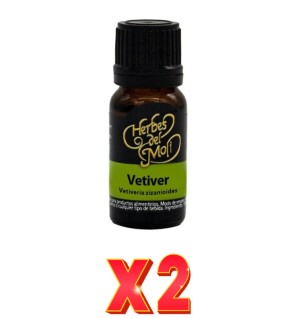Pack de 2 unidades Herbes Del Moli Ac. E. Vetiver Eco 10Ml Herbes Del Moli