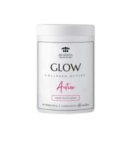 Collagen Active Antiox Glow Frutos Rojos 300 Gramos Eiralabs
