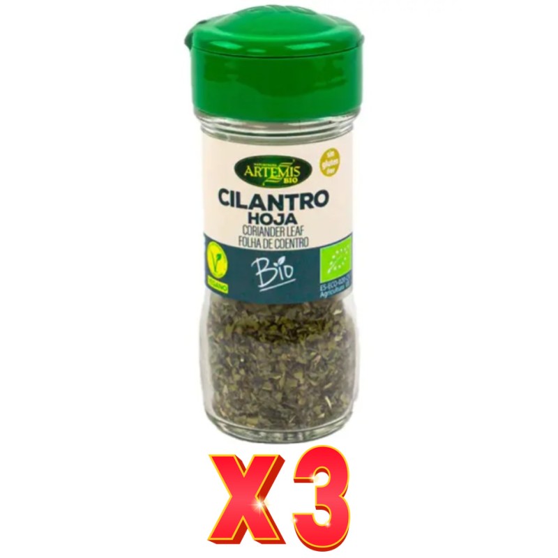 Pack de 3 unidades Artemis Cilantro Hoja 6 G Especia Artemis