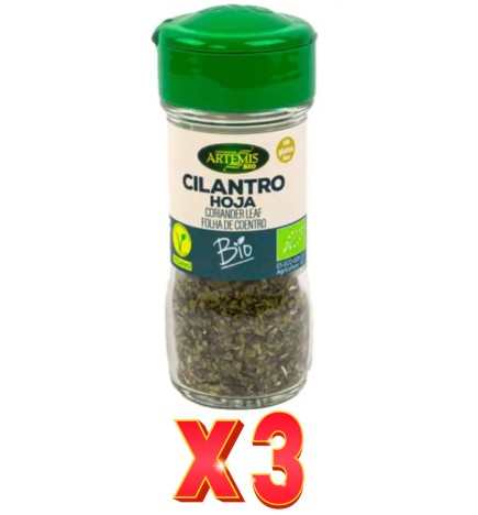 Pack de 3 unidades Artemis Cilantro Hoja 6 G Especia Artemis