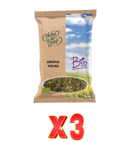 Pack de 3 unidades Herbes Del Moli Abedul Hojas Eco 30G Herbes Del Moli