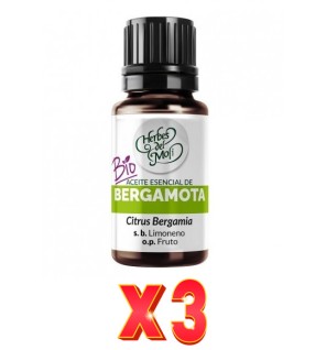 Pack de 3 unidades Herbes Del Moli Ac. E. Bergamota 10Ml Herbes Del Moli