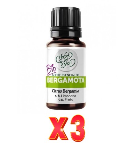Pack de 3 unidades Herbes Del Moli Ac. E. Bergamota 10Ml Herbes Del Moli