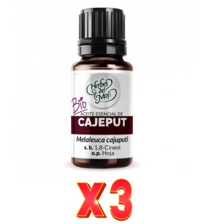 Pack de 3 unidades Herbes Del Moli Ac. E. Cajeput 10Ml Herbes Del Moli