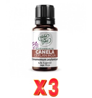 Pack de 3 unidades Herbes Del Moli Ac. E. Canela Ceylan Hoja 10Ml Herbes Del Moli