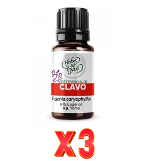 Pack de 3 unidades Herbes Del Moli Ac. E. Clavo Eco 10Ml Herbes Del Moli