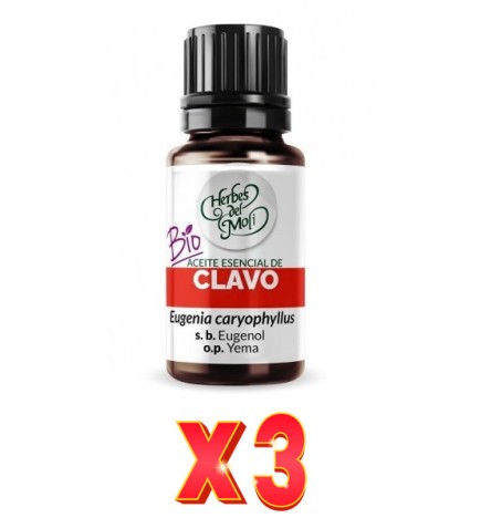 Pack de 3 unidades Herbes Del Moli Ac. E. Clavo Eco 10Ml Herbes Del Moli