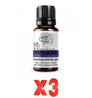 Pack de 3 unidades Herbes Del Moli Ac. E. De Espliego Eco 10Ml Herbes Del Moli