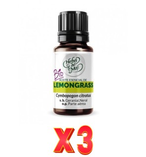 Pack de 3 unidades Herbes Del Moli Ac. E. Lemongrass Eco 10Ml Herbes Del Moli