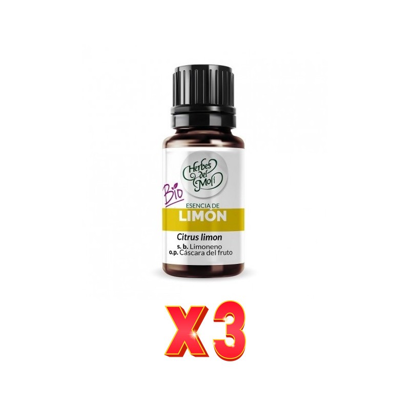 Pack de 3 unidades Herbes Del Moli Ac. E. Limón Eco 10Ml Herbes Del Moli Pack de 3 unidades Herbes Del Moli Ac. E. Limón Eco 10Ml Herbes Del Moli