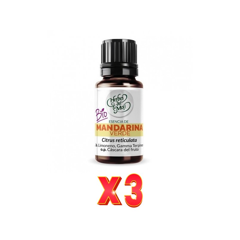 Pack de 3 unidades Herbes Del Moli Ac. E. Mandarina Eco 10Ml Herbes Del Moli Pack de 3 unidades Herbes Del Moli Ac. E. Mandarina Eco 10Ml Herbes Del Moli