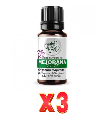 Pack de 3 unidades Herbes Del Moli Ac. E. Mejorana Eco 10Ml Herbes Del Moli