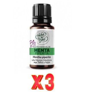Pack de 3 unidades Herbes Del Moli Ac. E. Menta Eco 10Ml Herbes Del Moli