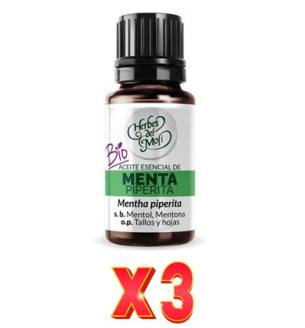 Pack de 3 unidades Herbes Del Moli Ac. E. Menta Eco 10Ml Herbes Del Moli