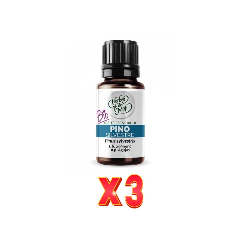 Pack de 3 unidades Herbes Del Moli Ac. E. Pino Eco 10Ml Herbes Del Moli Pack de 3 unidades Herbes Del Moli Ac. E. Pino Eco 10Ml Herbes Del Moli