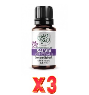 Pack de 3 unidades Herbes Del Moli Ac. E. Salvia Off. Eco 10Ml Herbes Del Moli