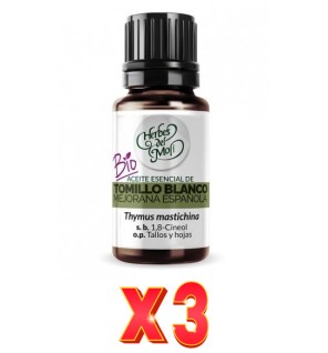 Pack de 3 unidades Herbes Del Moli Ac. E. Tomillo Eco 10Ml Herbes Del Moli