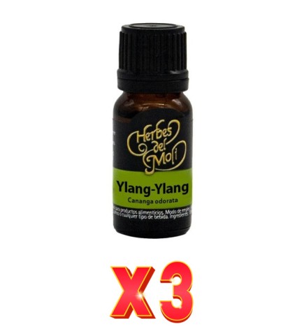 Pack de 3 unidades Herbes Del Moli Ac. E. Ylang-Ylang Eco 10Ml Herbes Del Moli
