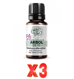 Pack de 3 unidades Herbes Del Moli Ac. E.Tea Tree Eco 10Ml Herbes Del Moli