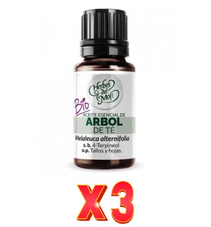 Pack de 3 unidades Herbes Del Moli Ac. E.Tea Tree Eco 10Ml Herbes Del Moli