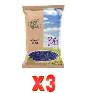 Pack de 3 unidades Herbes Del Moli Aciano Flor Eco 20G Herbes Del Moli