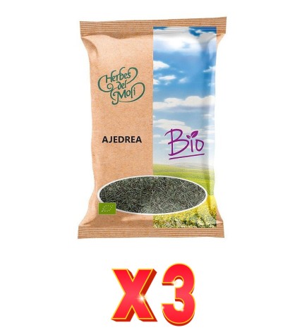 Pack de 3 unidades Herbes Del Moli Ajedrea Hoja Eco 40G Herbes Del Moli
